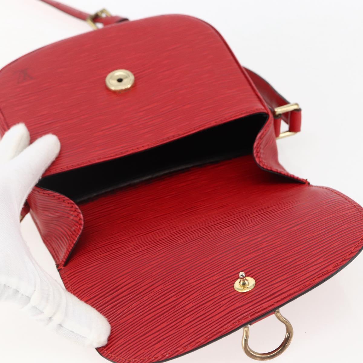 LOUIS VUITTON Epi Saint Cloud PM Shoulder Bag Red M52217 LV Auth bs32747 - Jerrillo image 9