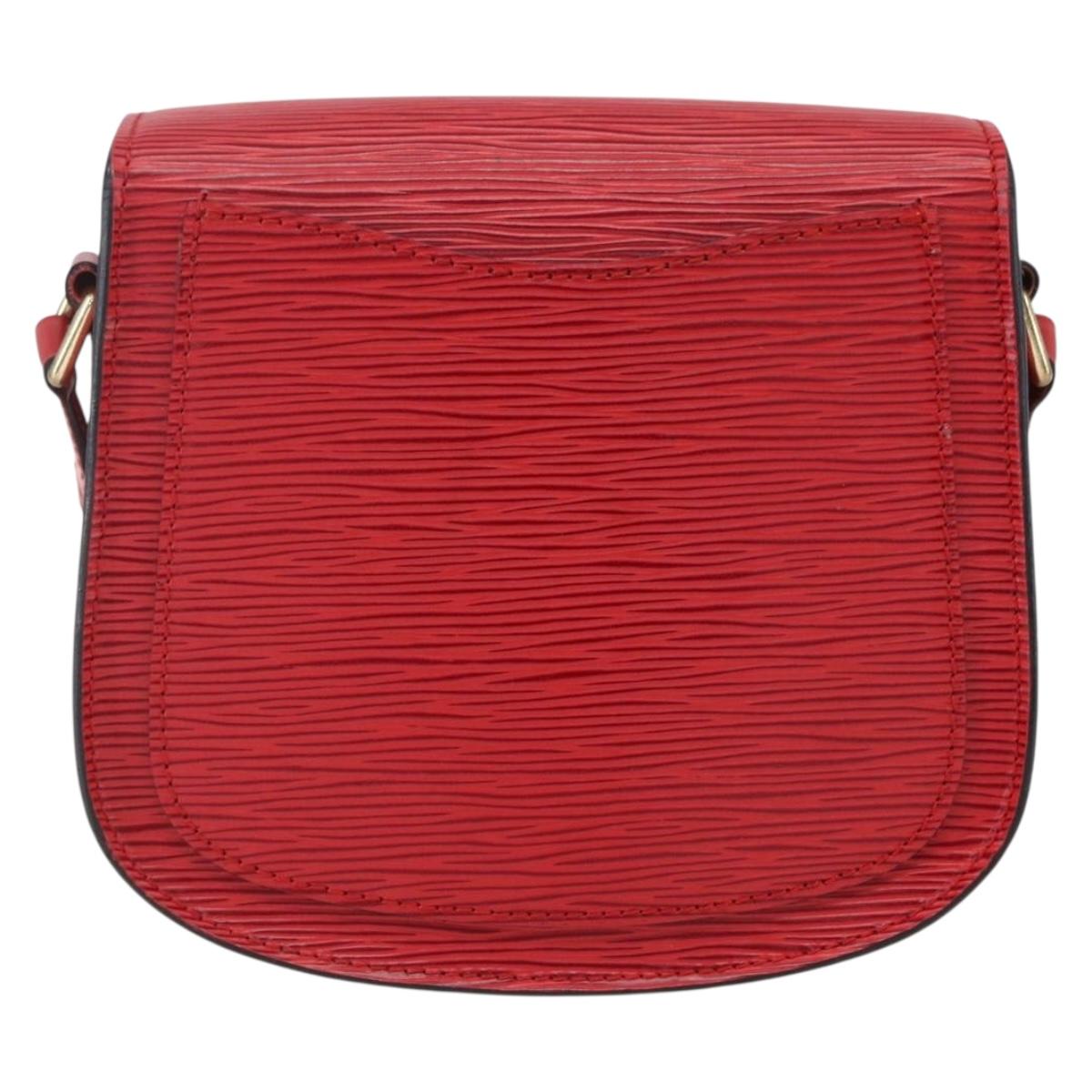 LOUIS VUITTON Epi Saint Cloud PM Shoulder Bag Red M52217 LV Auth bs32747 - Jerrillo image 2