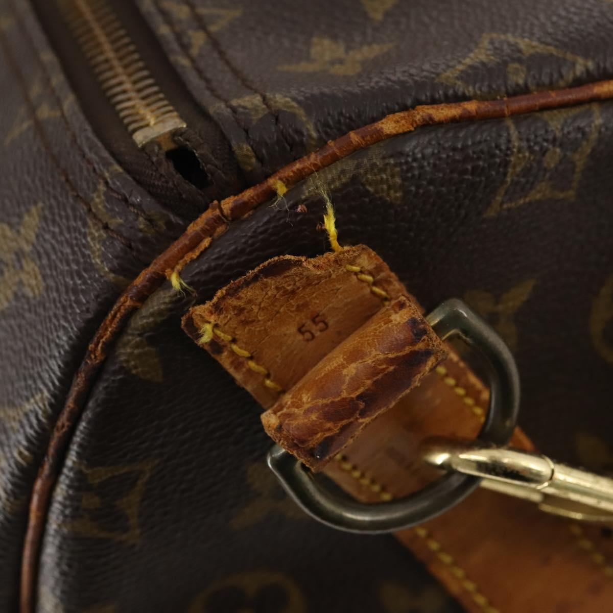 LOUIS VUITTON Monogram Keepall Bandouliere 55 Boston Bag M41414 LV Auth bs35329 - Jerrillo image 10