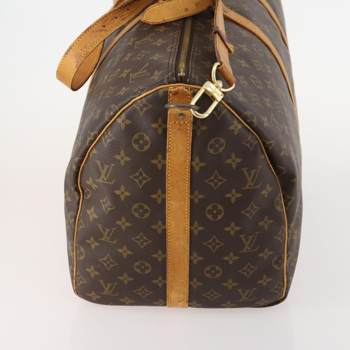 LOUIS VUITTON Monogram Keepall Bandouliere 55 Boston Bag M41414 LV Auth bs35329 - Jerrillo image 3