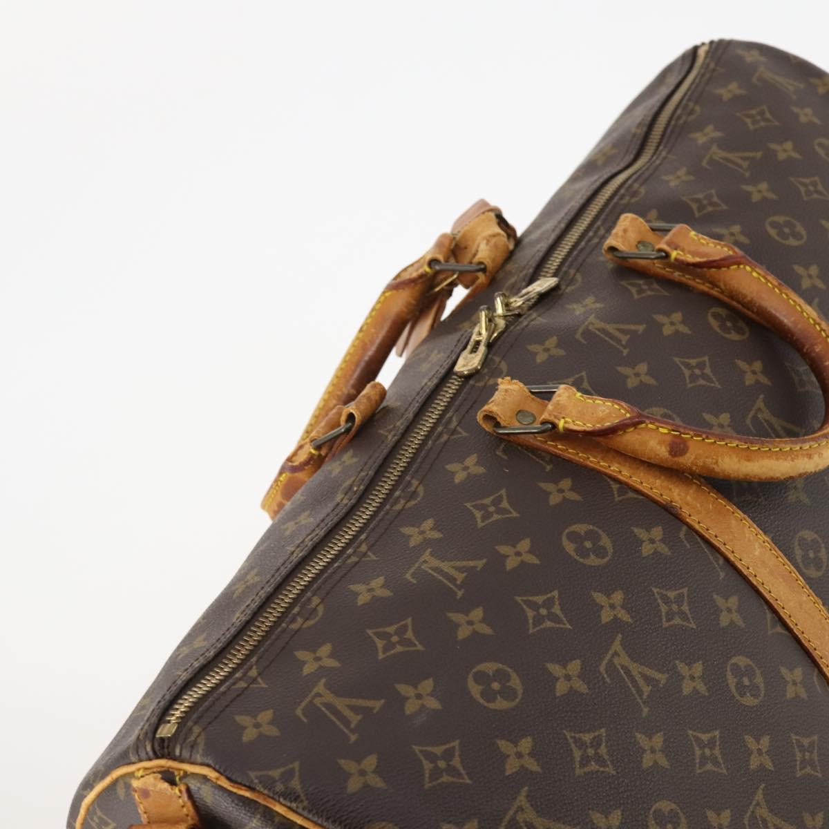 LOUIS VUITTON Monogram Keepall Bandouliere 55 Boston Bag M41414 LV Auth bs35329 - Jerrillo image 6