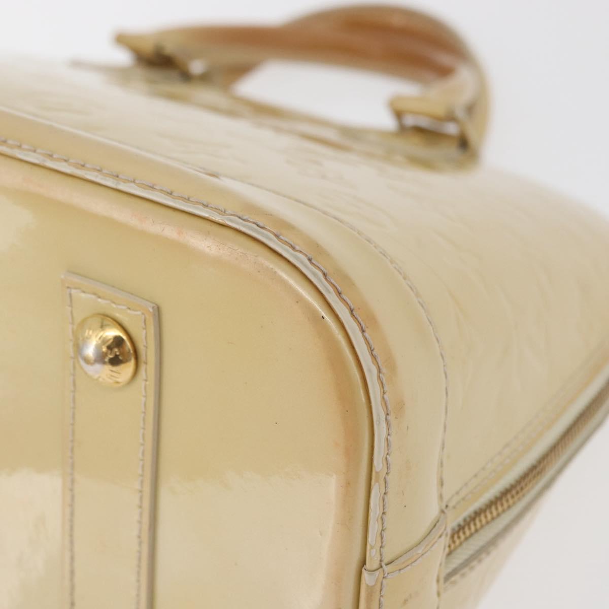 LOUIS VUITTON Monogram Vernis Alma PM Hand Bag Broncorail M91445 LV Auth bs35404 - Jerrillo image 10