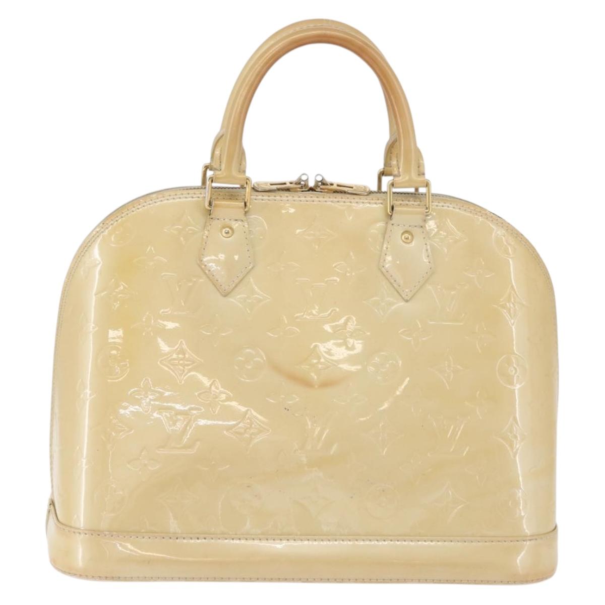 LOUIS VUITTON Monogram Vernis Alma PM Hand Bag Broncorail M91445 LV Auth bs35404 - Jerrillo image 2