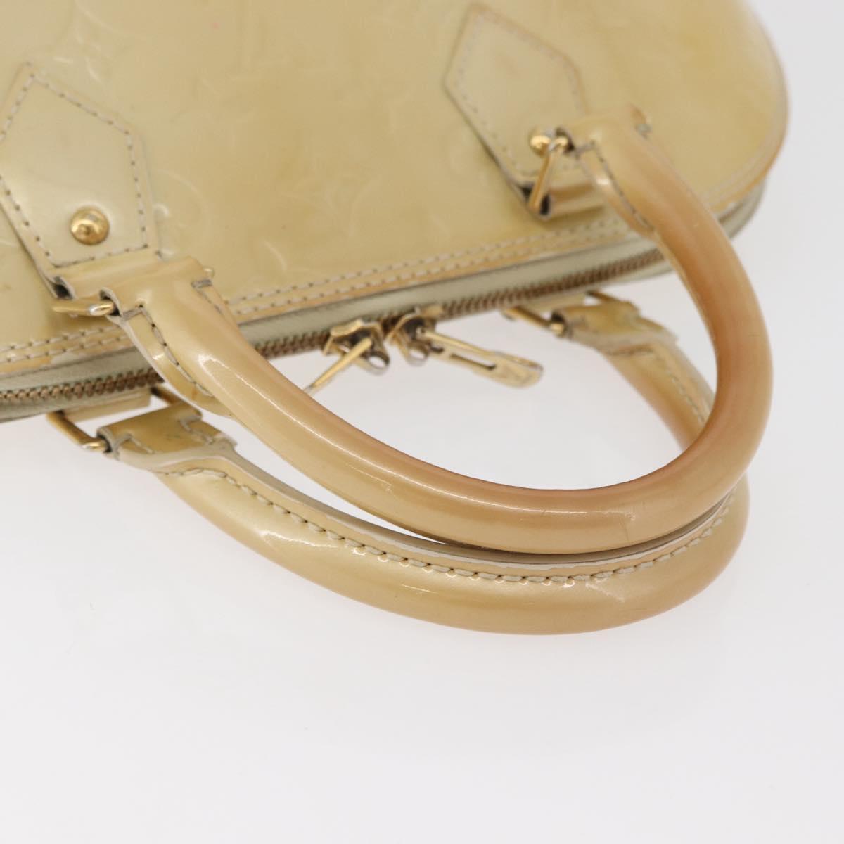 LOUIS VUITTON Monogram Vernis Alma PM Hand Bag Broncorail M91445 LV Auth bs35404 - Jerrillo image 8