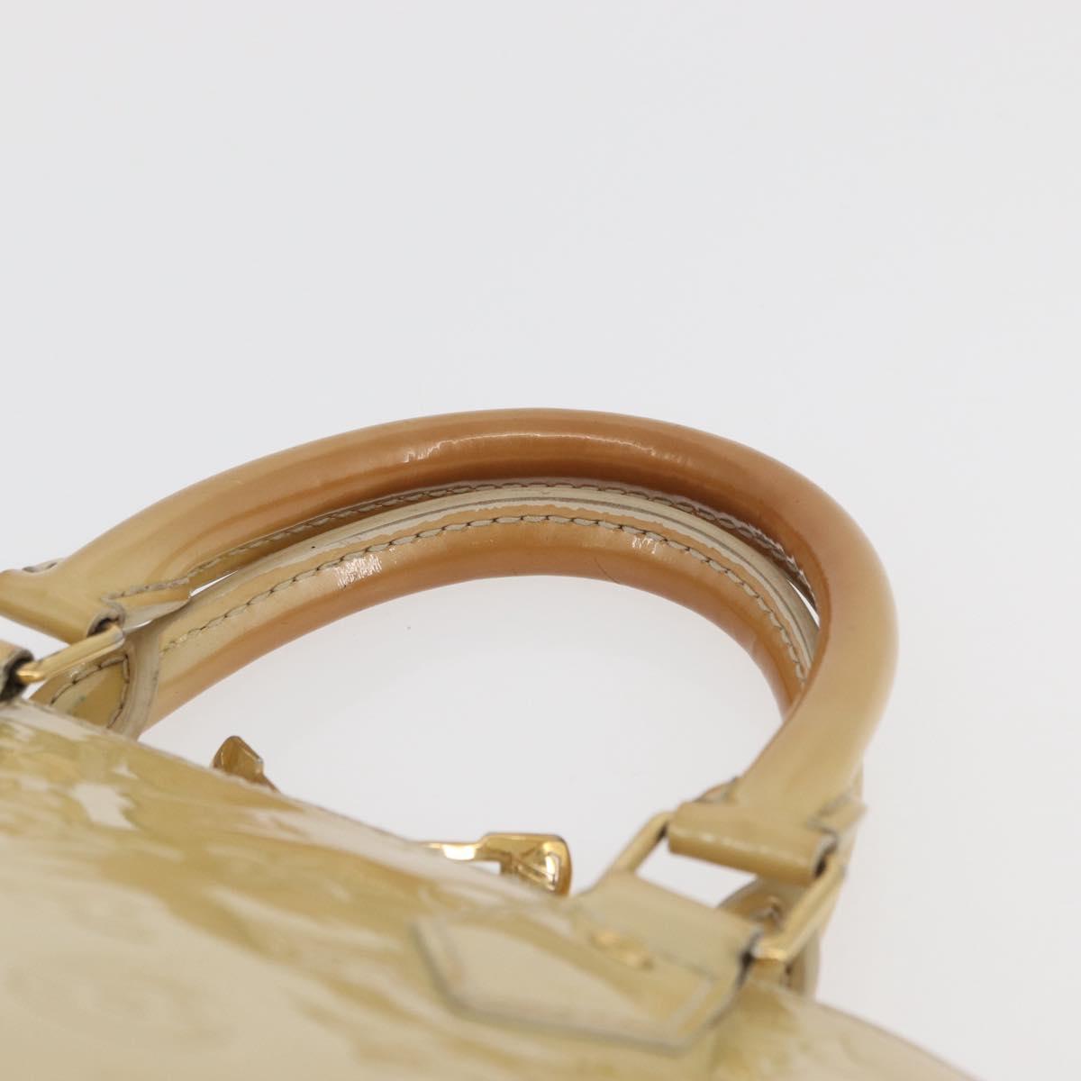 LOUIS VUITTON Monogram Vernis Alma PM Hand Bag Broncorail M91445 LV Auth bs35404 - Jerrillo image 9