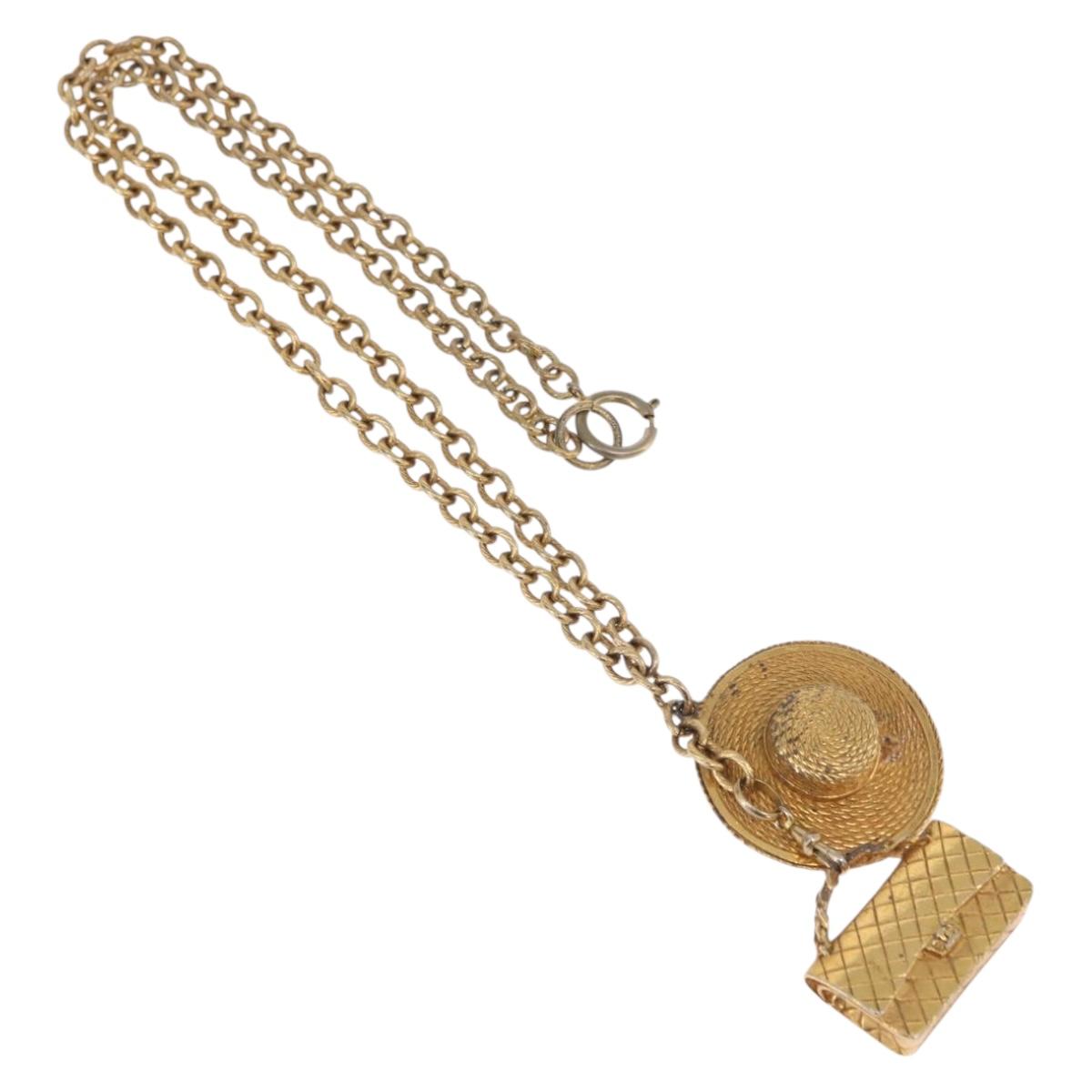 CHANEL Necklace Metal Gold Tone CC Auth bs35422A - Jerrillo image 2