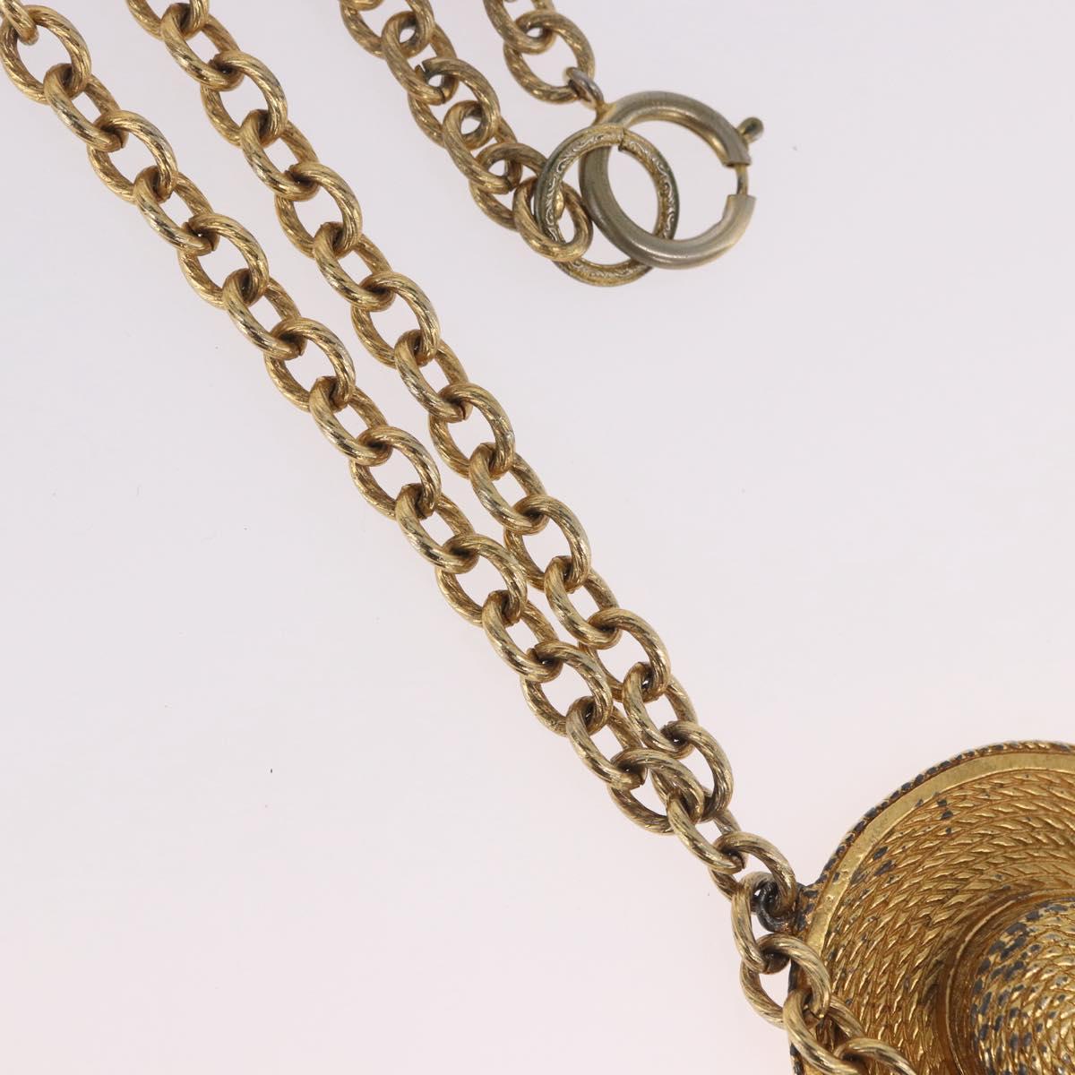 CHANEL Necklace Metal Gold Tone CC Auth bs35422A - Jerrillo image 4