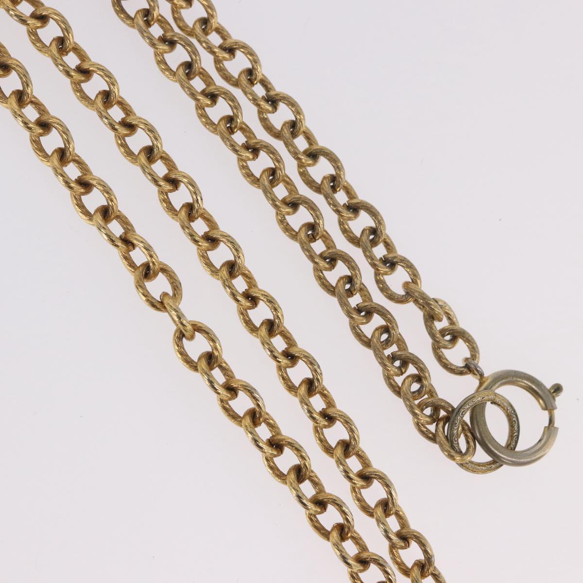 CHANEL Necklace Metal Gold Tone CC Auth bs35422A - Jerrillo image 5