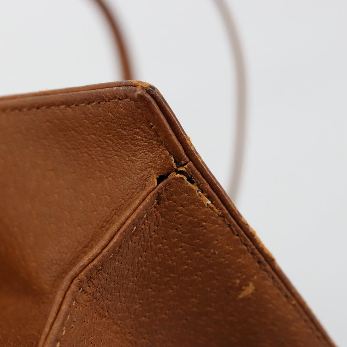 SAINT LAURENT Tote Bag Leather Brown Auth bs35578 - Jerrillo image 9