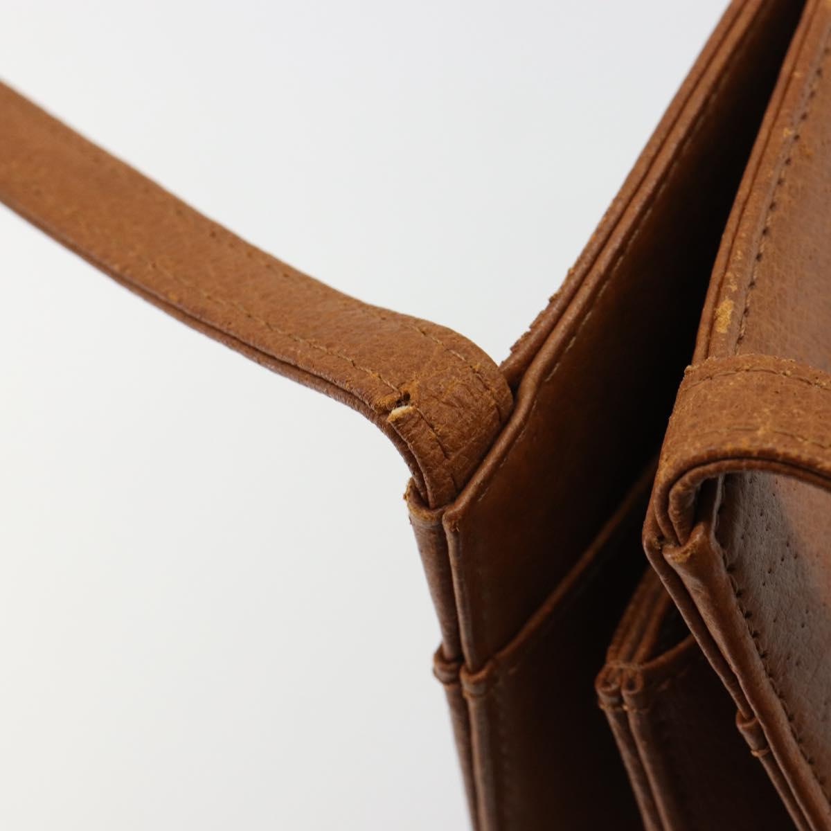 SAINT LAURENT Tote Bag Leather Brown Auth bs35578 - Jerrillo image 10