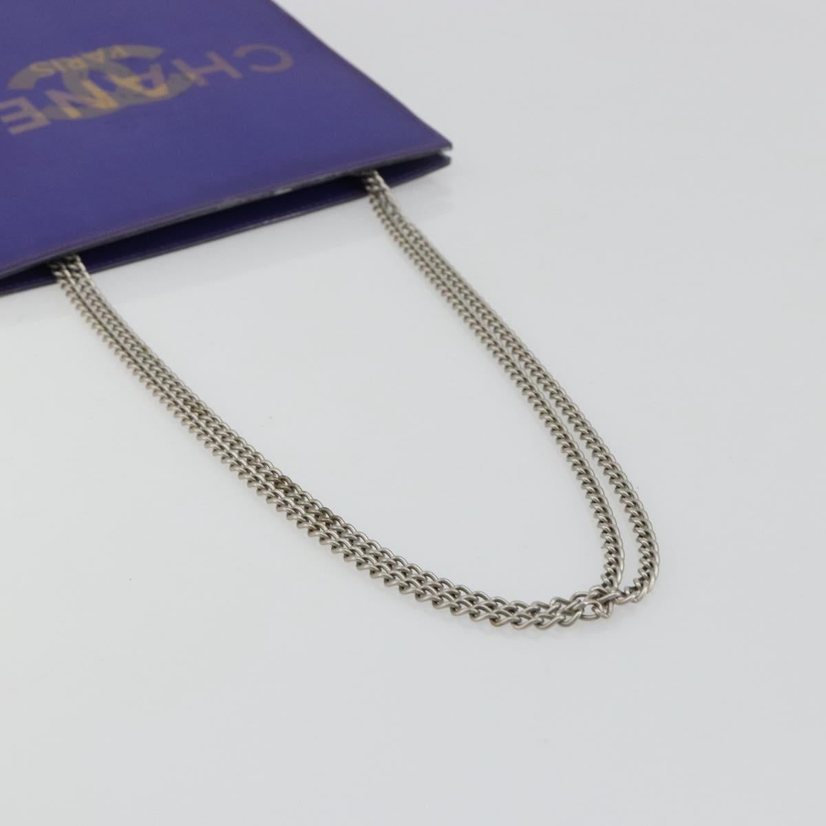 CHANEL Hologram Line Chain Shoulder Bag Nylon Purple Silver CC Auth bs35589A - Jerrillo image 7