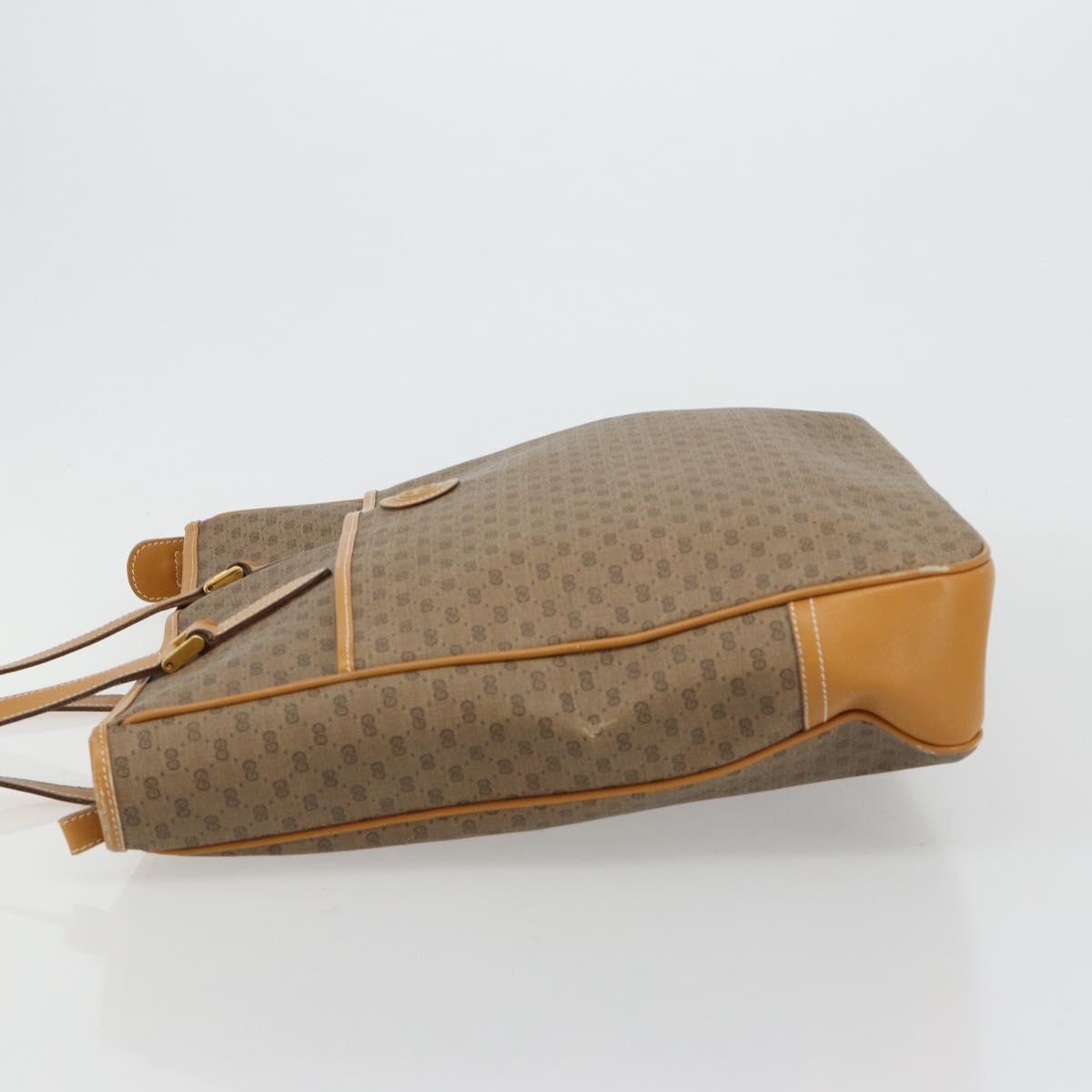 GUCCI Micro GG Supreme Tote Bag PVC Beige Gold Auth ep14645 - Jerrillo image 5