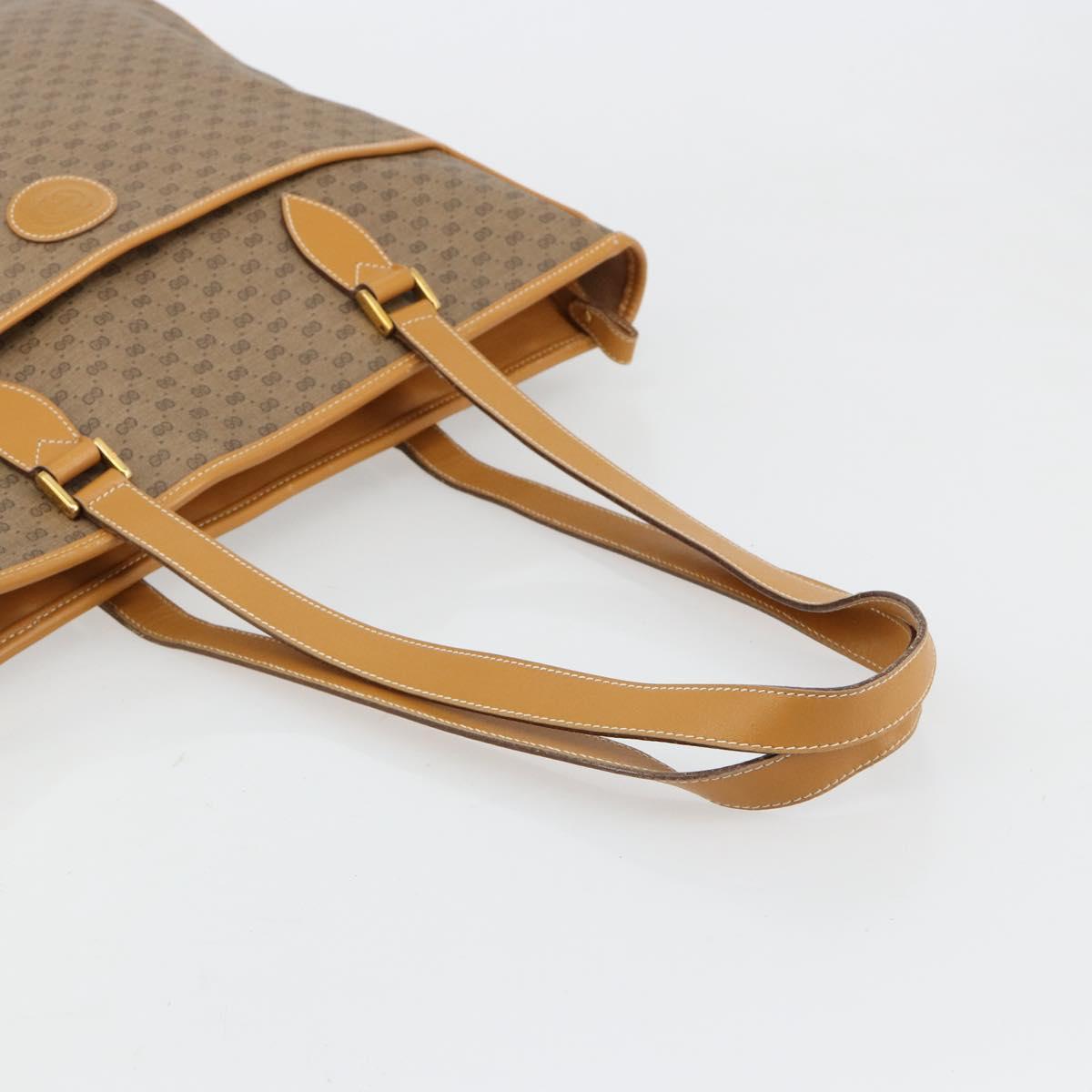 GUCCI Micro GG Supreme Tote Bag PVC Beige Gold Auth ep14645 - Jerrillo image 7