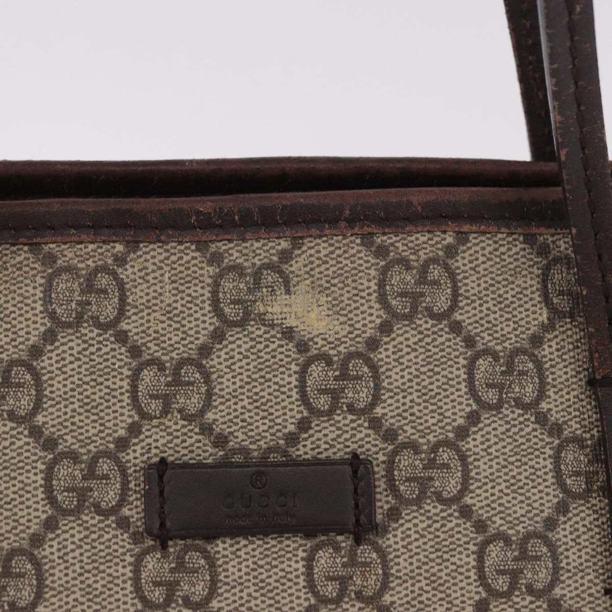 GUCCI GG Supreme Hand Bag PVC Beige Gold 353440 Auth ep14684 - Jerrillo image 2