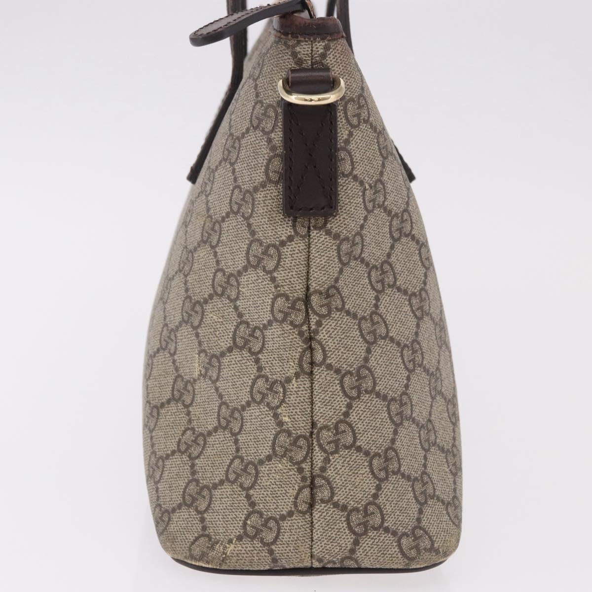 GUCCI GG Supreme Hand Bag PVC Beige Gold 353440 Auth ep14684 - Jerrillo image 7