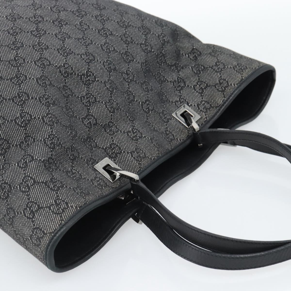 GUCCI GG Canvas Tote Bag Gray Silver 31243 Auth ep14697 - Jerrillo image 6