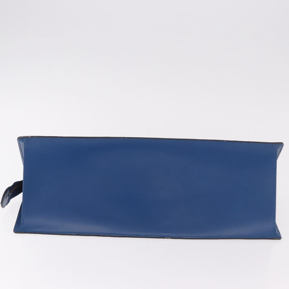 LOUIS VUITTON Epi Sac Triangle Hand Bag Blue M52095 LV Auth ep14837 - Jerrillo image 5
