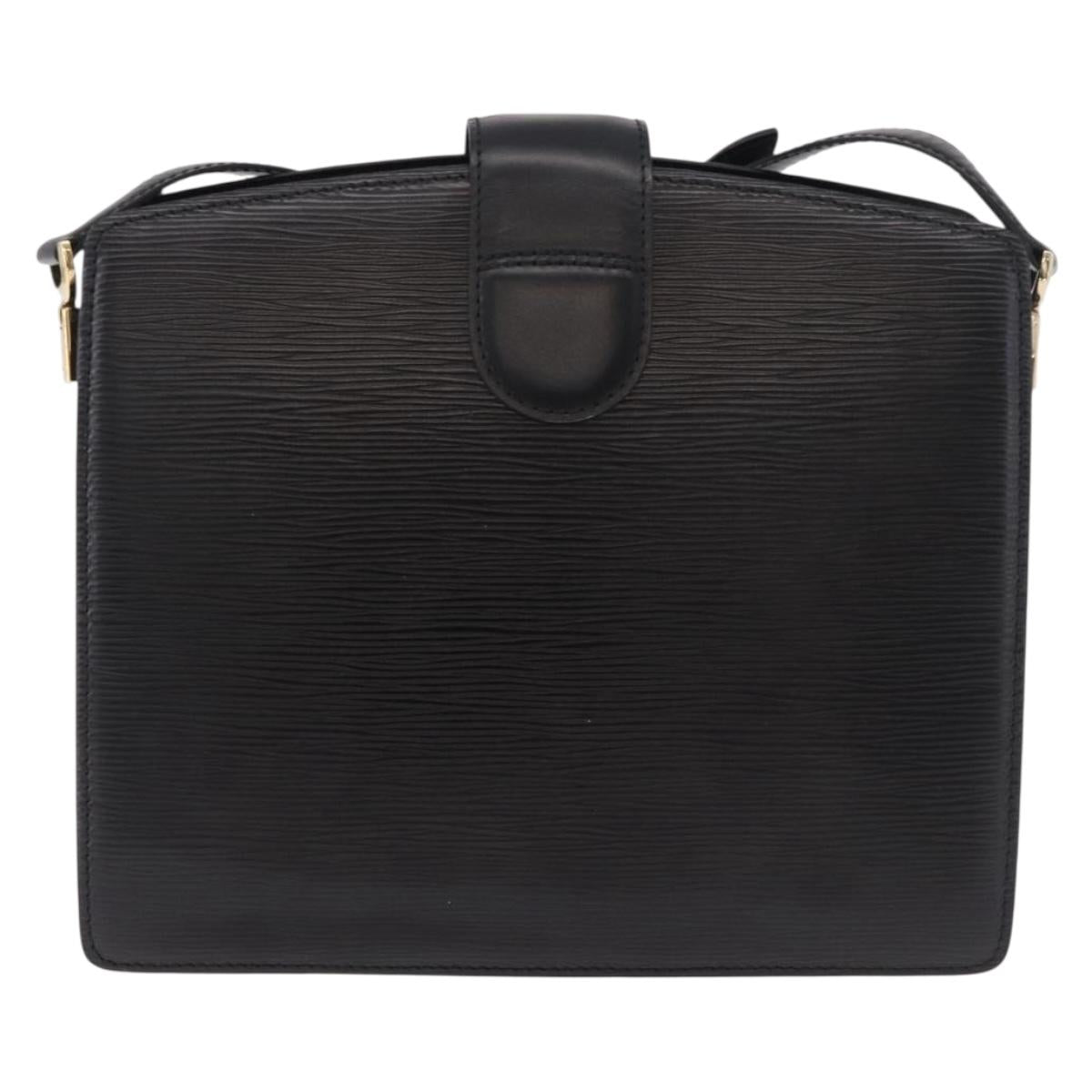LOUIS VUITTON Epi Capuchin Shoulder Bag Black M52342 LV Auth ep14847 - Jerrillo image 2