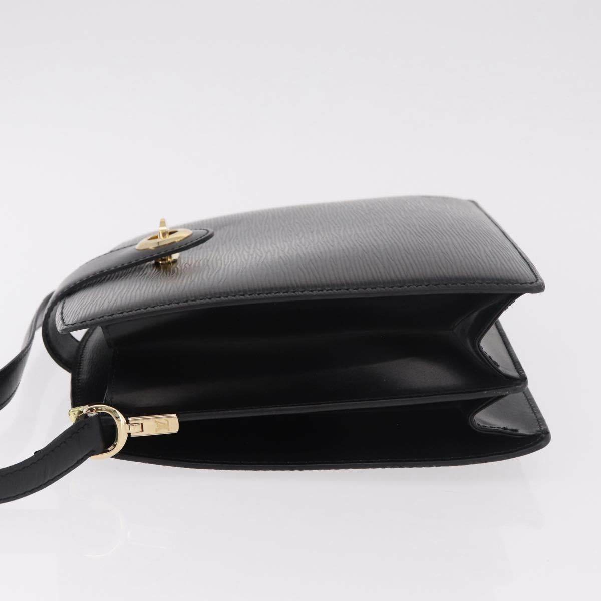 LOUIS VUITTON Epi Capuchin Shoulder Bag Black M52342 LV Auth ep14847 - Jerrillo image 4