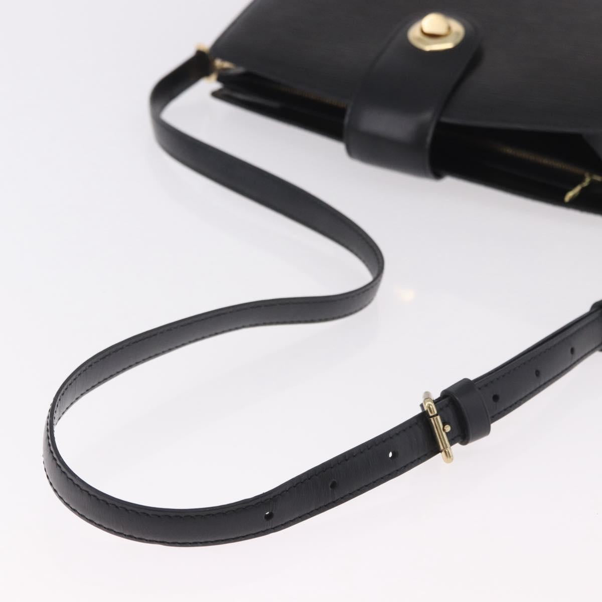 LOUIS VUITTON Epi Capuchin Shoulder Bag Black M52342 LV Auth ep14847 - Jerrillo image 7