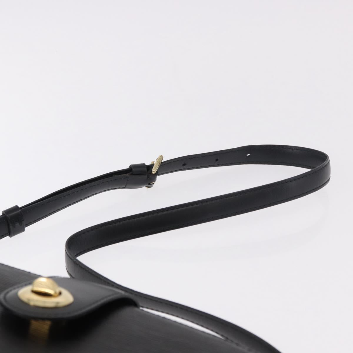 LOUIS VUITTON Epi Capuchin Shoulder Bag Black M52342 LV Auth ep14847 - Jerrillo image 8