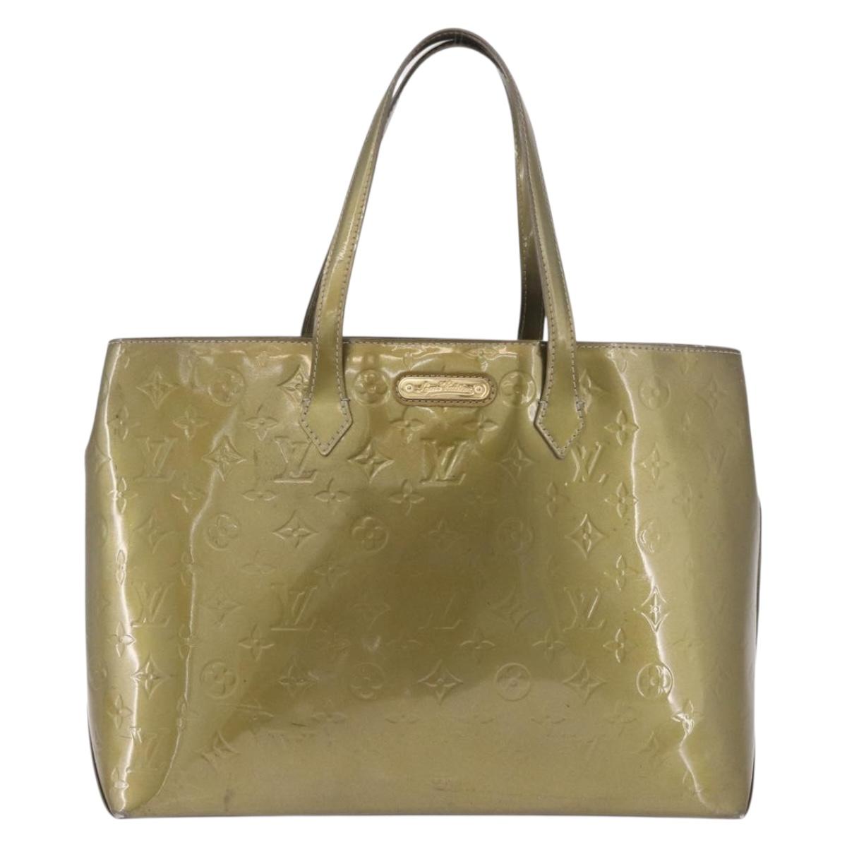 LOUIS VUITTON Monogram Vernis Wilshire GM Tote Bag Gris Art Deco LV Auth ep14862 - Jerrillo image 2