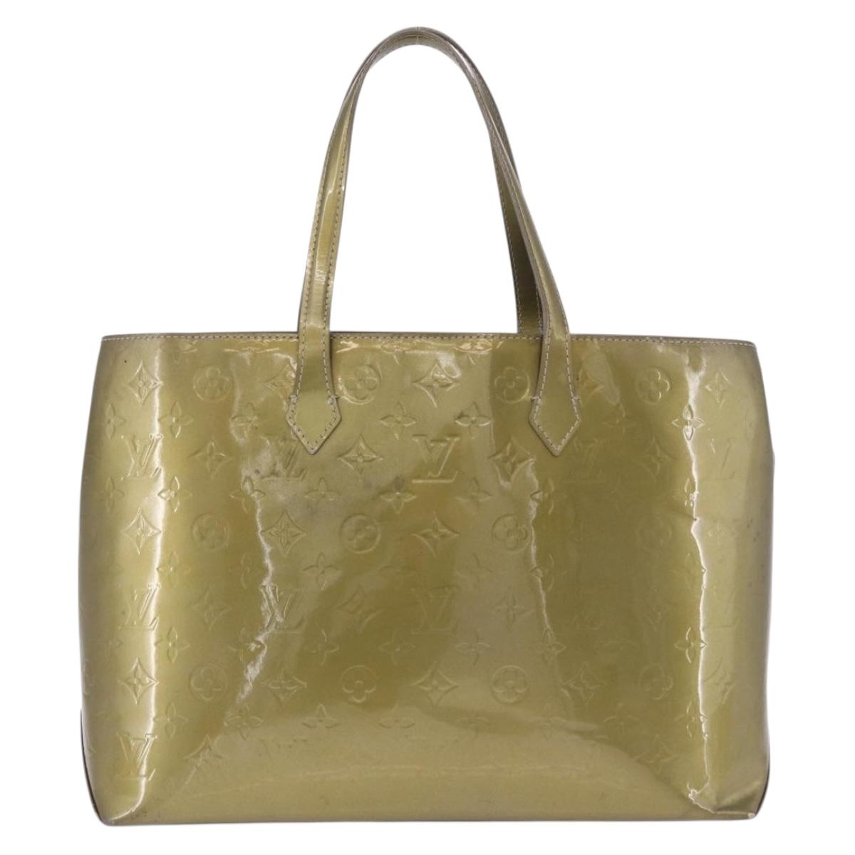 LOUIS VUITTON Monogram Vernis Wilshire GM Tote Bag Gris Art Deco LV Auth ep14862 - Jerrillo image 3