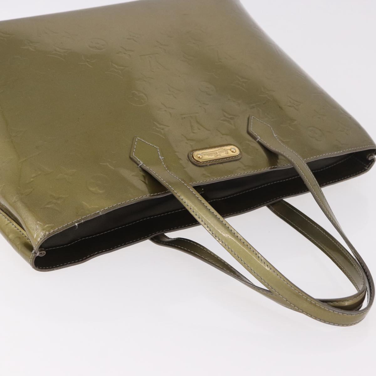 LOUIS VUITTON Monogram Vernis Wilshire GM Tote Bag Gris Art Deco LV Auth ep14862 - Jerrillo image 6
