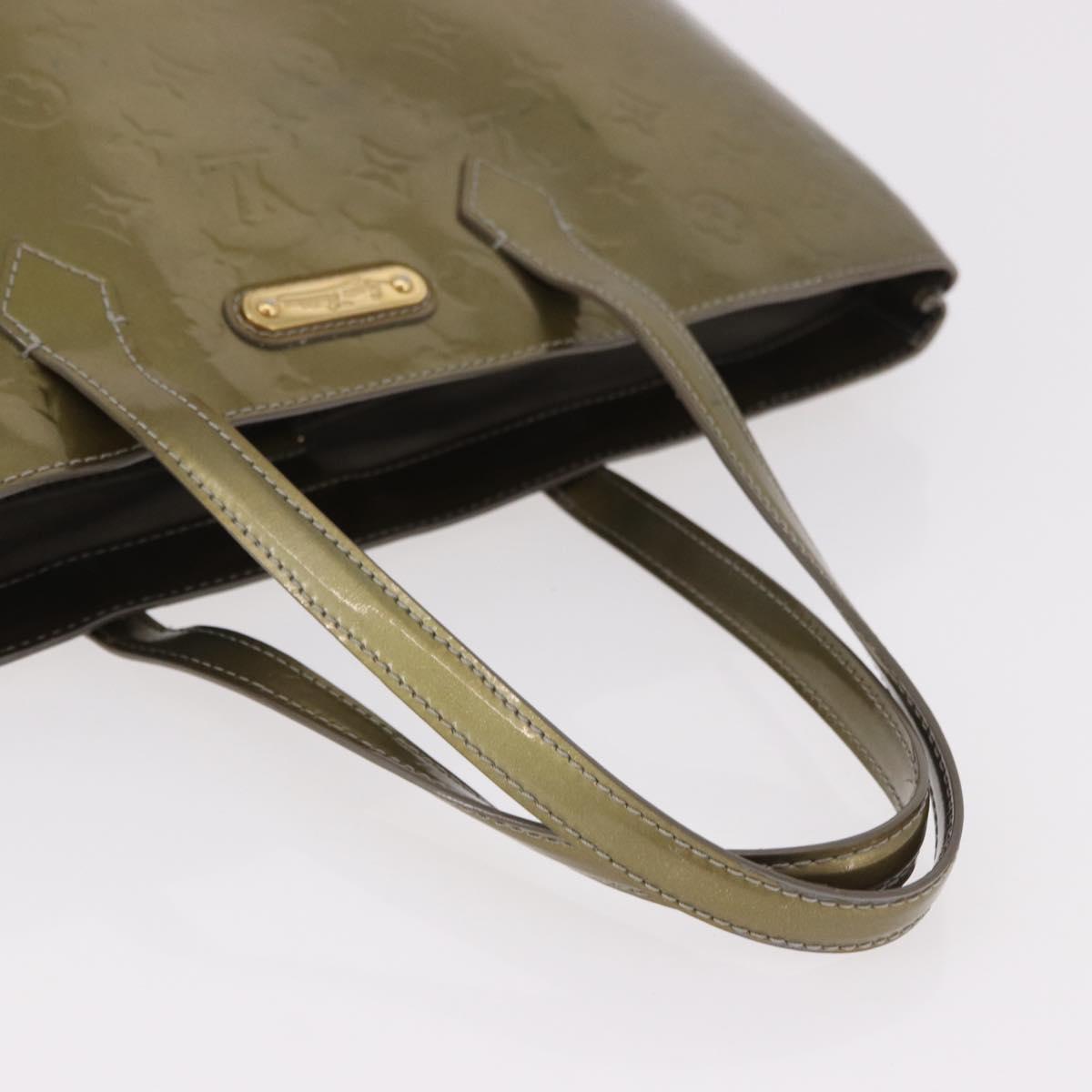 LOUIS VUITTON Monogram Vernis Wilshire GM Tote Bag Gris Art Deco LV Auth ep14862 - Jerrillo image 7