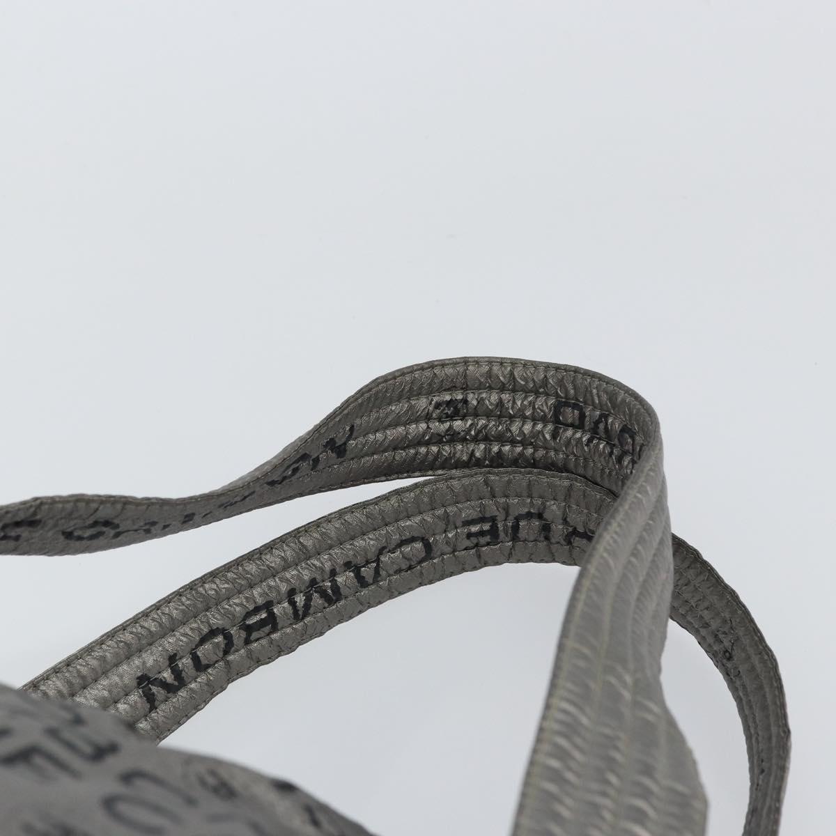 CHANEL Unlimited Tote Bag Nylon Silver CC Auth gh1555 - Jerrillo image 8