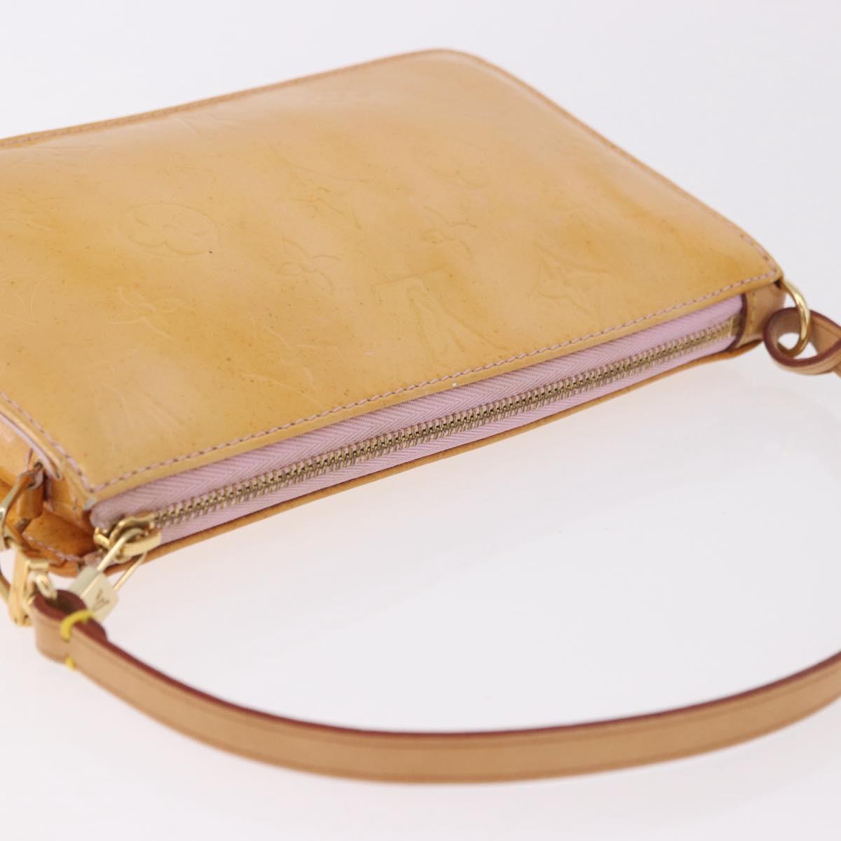 LOUIS VUITTON Monogram Vernis Lexington Accessory Pouch Pink M91057 Auth gh2098 - Jerrillo image 6