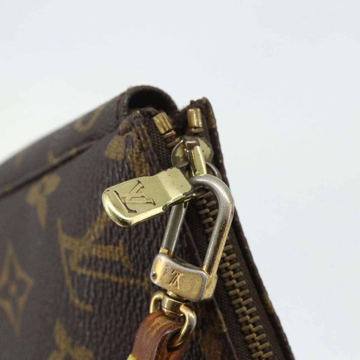 LOUIS VUITTON Monogram Pochette Accessoires Pouch M51980 LV Auth ka4173 - Jerrillo image 10