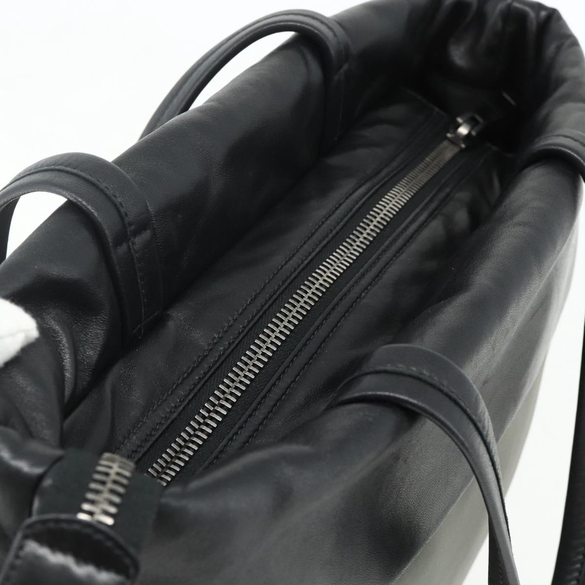 PRADA Hand Bag Nylon Leather Gray black Auth ka4199A - Jerrillo image 6