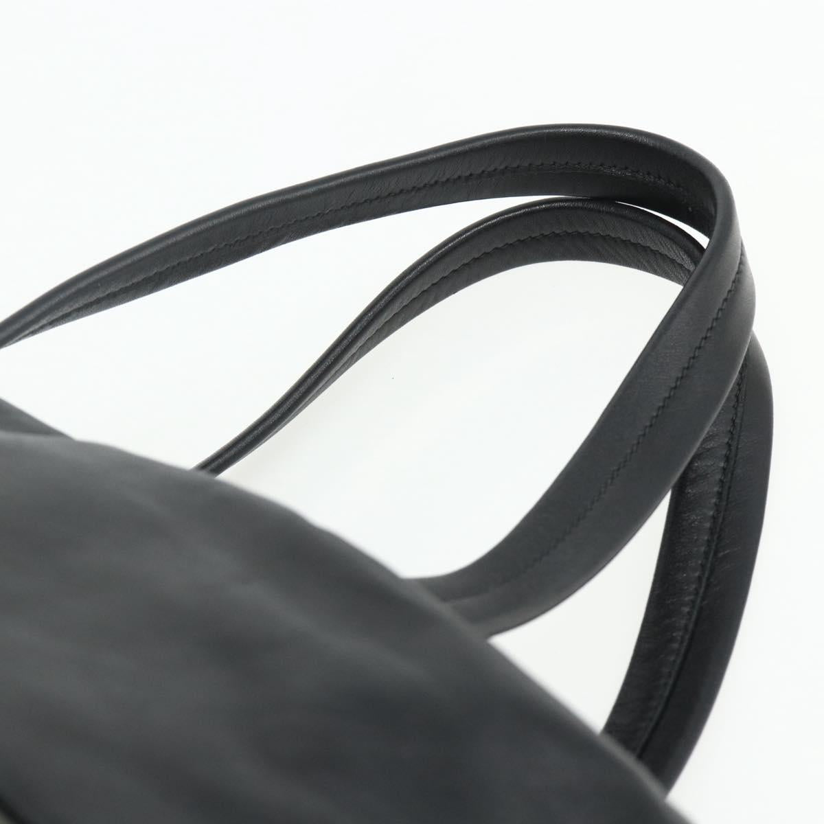 PRADA Hand Bag Nylon Leather Gray black Auth ka4199A - Jerrillo image 8