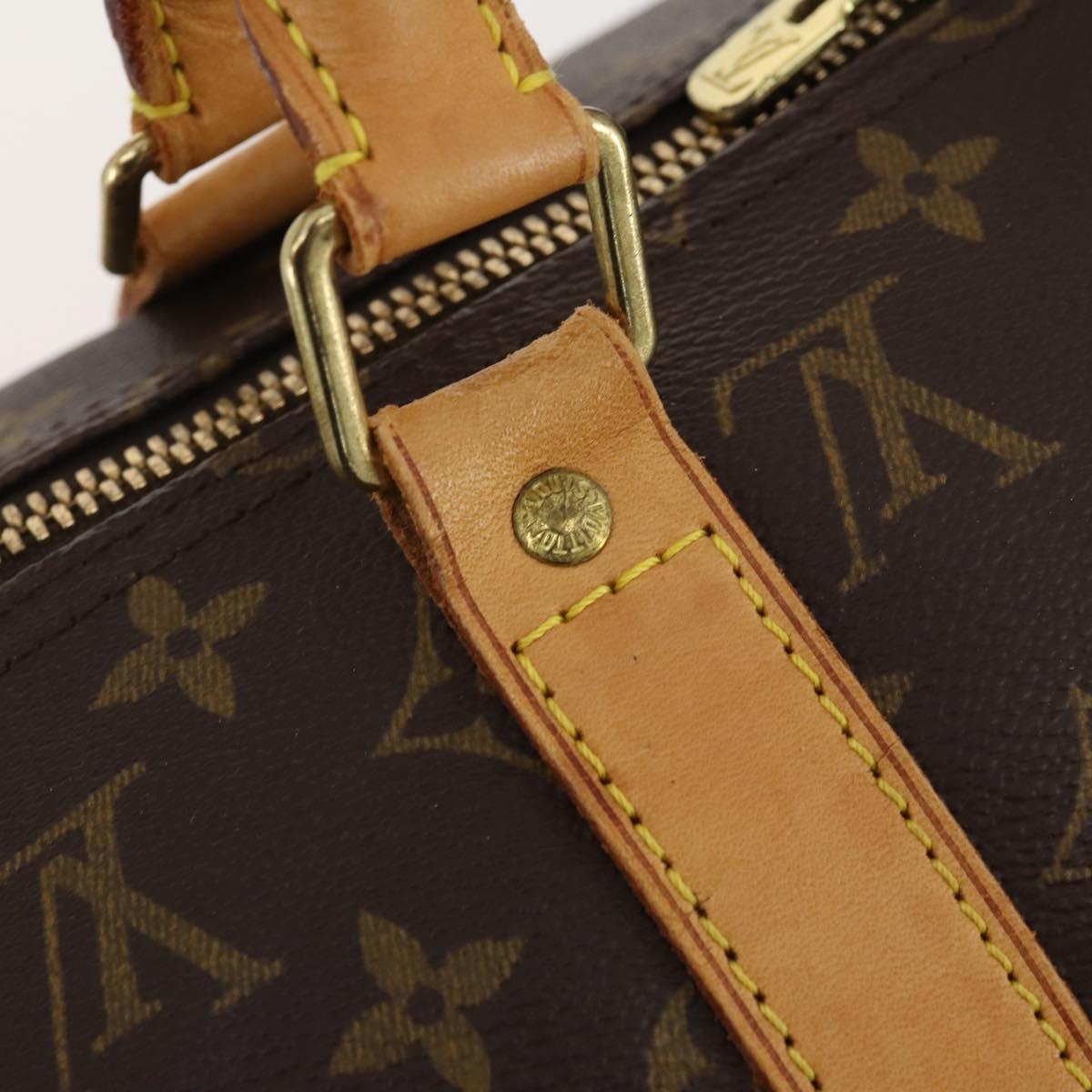 LOUIS VUITTON Monogram Keepall 50 Boston Bag M41426 LV Auth ka4456 - Jerrillo image 10