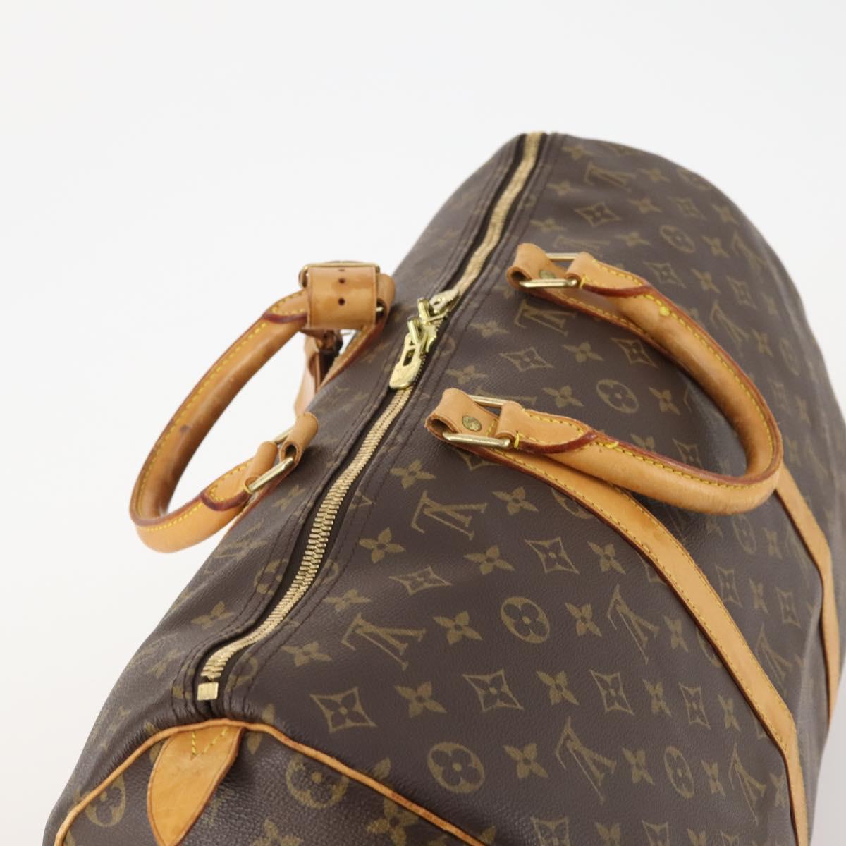 LOUIS VUITTON Monogram Keepall 50 Boston Bag M41426 LV Auth ka4456 - Jerrillo image 6