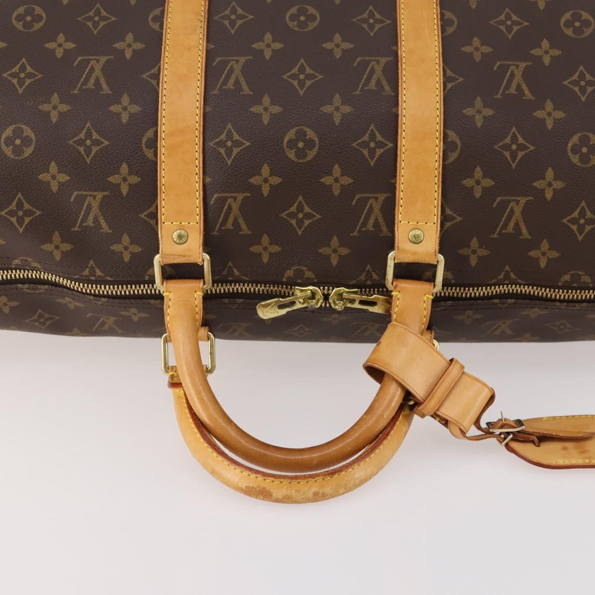 LOUIS VUITTON Monogram Keepall 50 Boston Bag M41426 LV Auth ka4456 - Jerrillo image 7