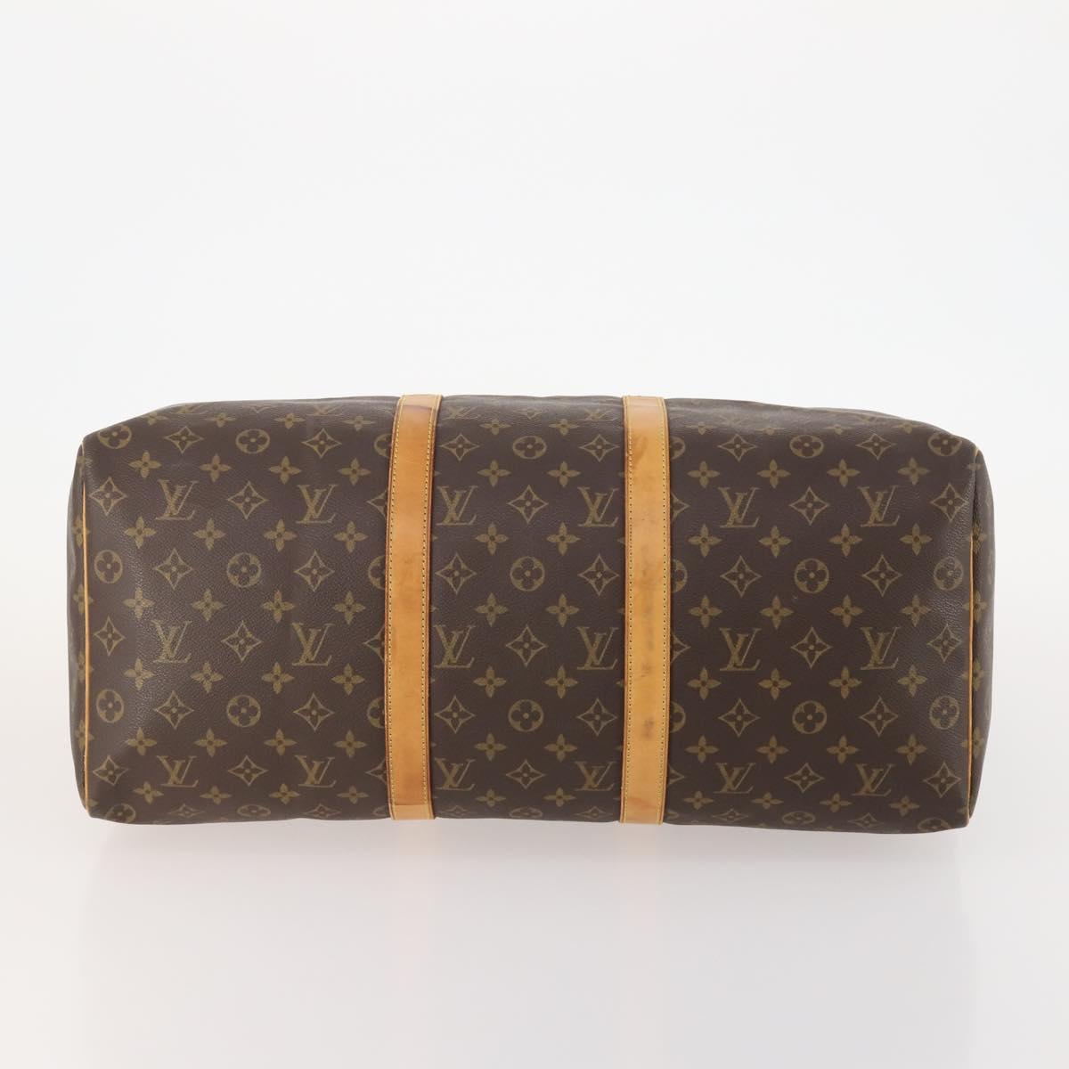 LOUIS VUITTON Monogram Keepall 50 Boston Bag M41426 LV Auth ka4456 - Jerrillo image 5