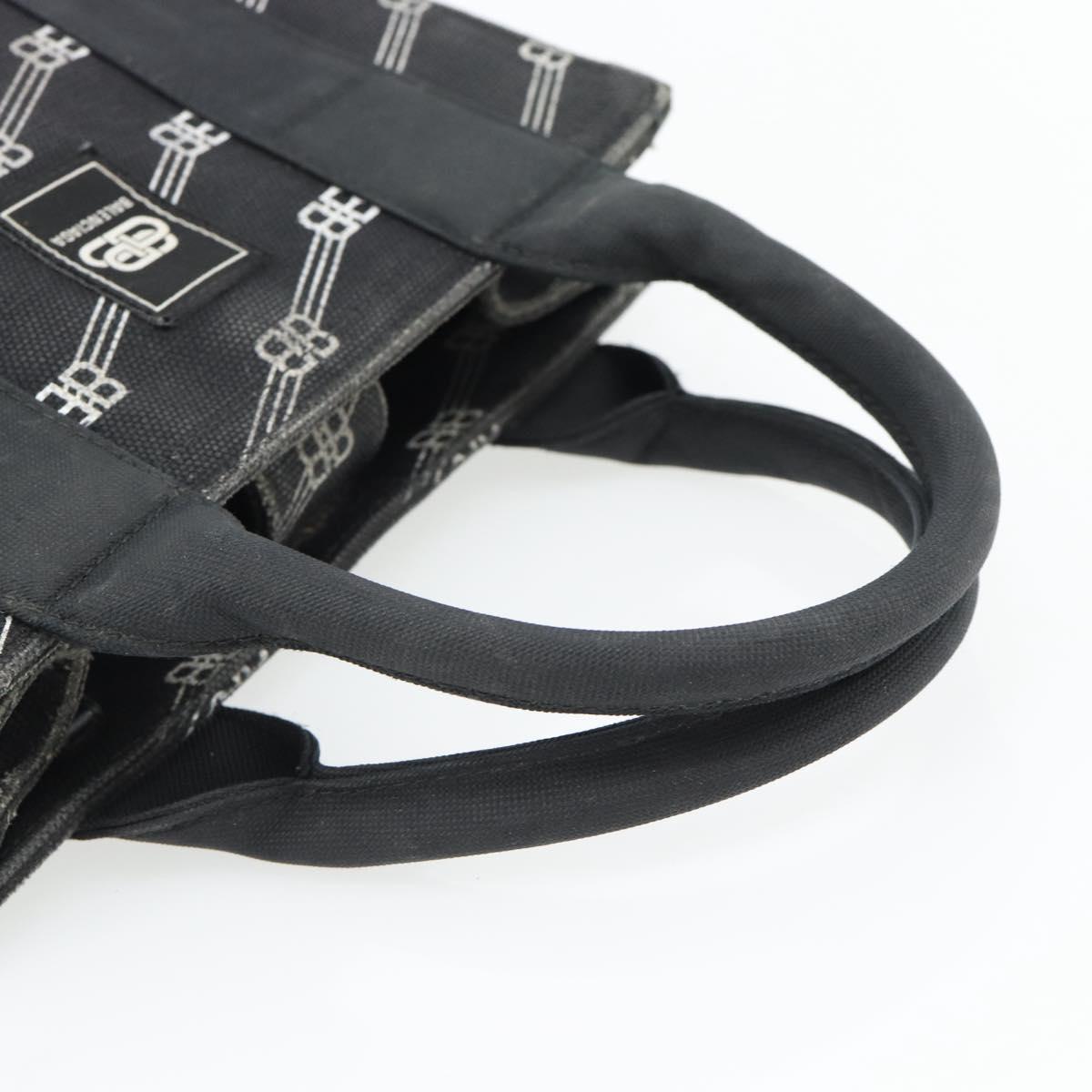 BALENCIAGA Hand Bag Canvas 2way Black Silver 620882 Auth ka4467 - Jerrillo image 7