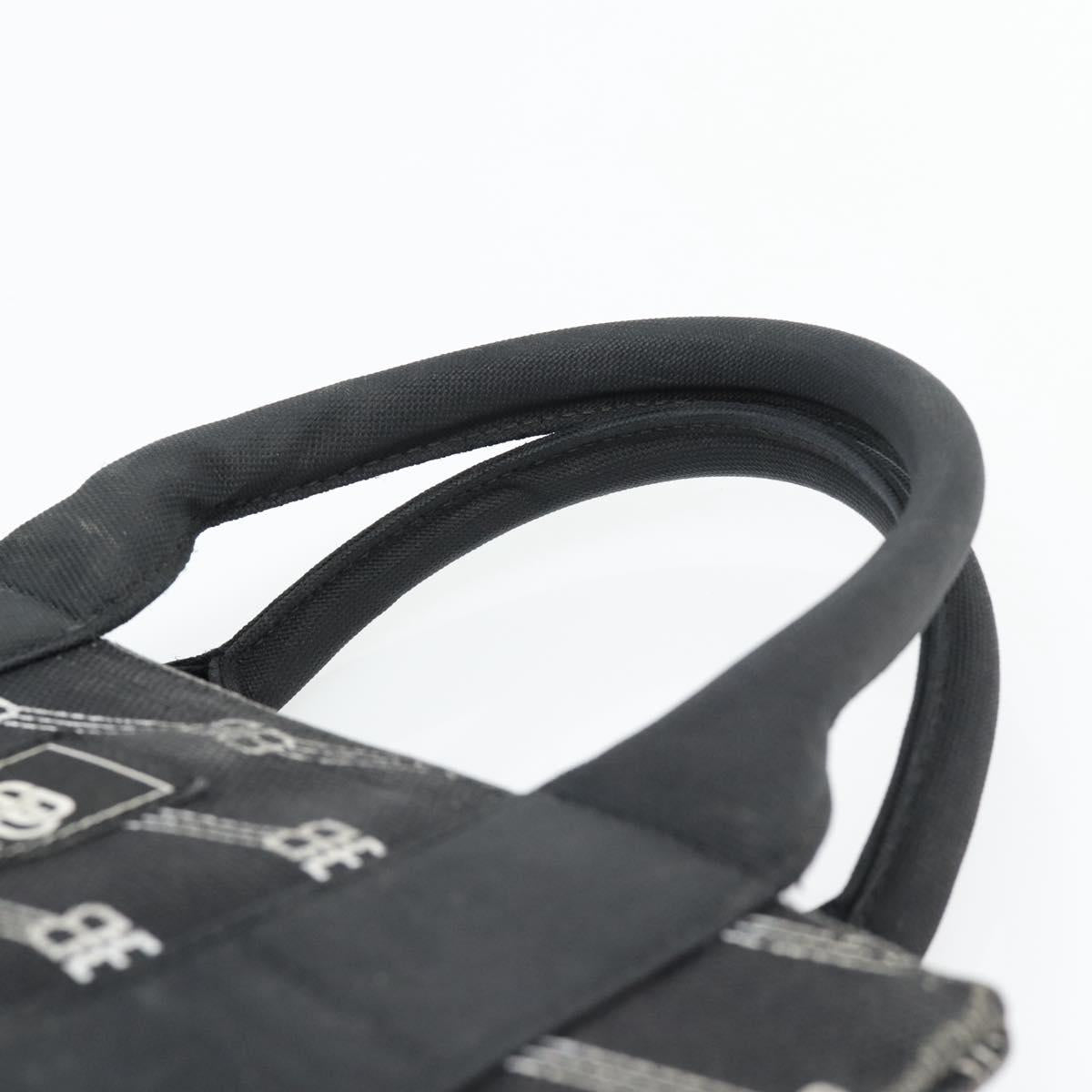 BALENCIAGA Hand Bag Canvas 2way Black Silver 620882 Auth ka4467 - Jerrillo image 8