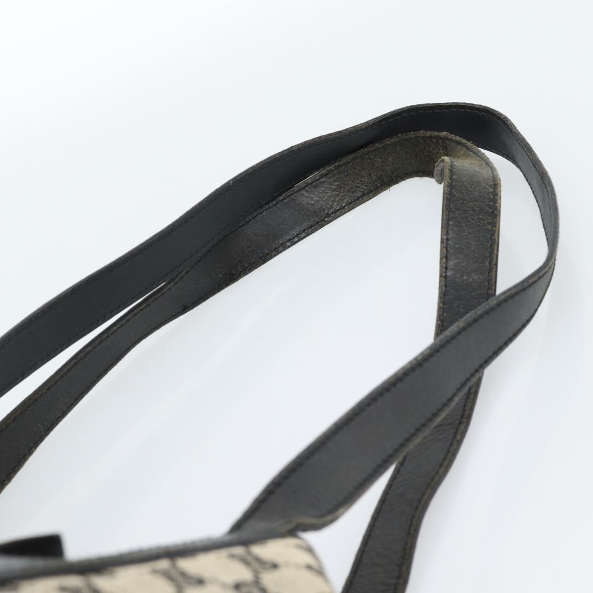 GUCCI GG Canvas Tote Bag Black Beige 019 0493 1669 Auth ka4701 - Jerrillo image 8