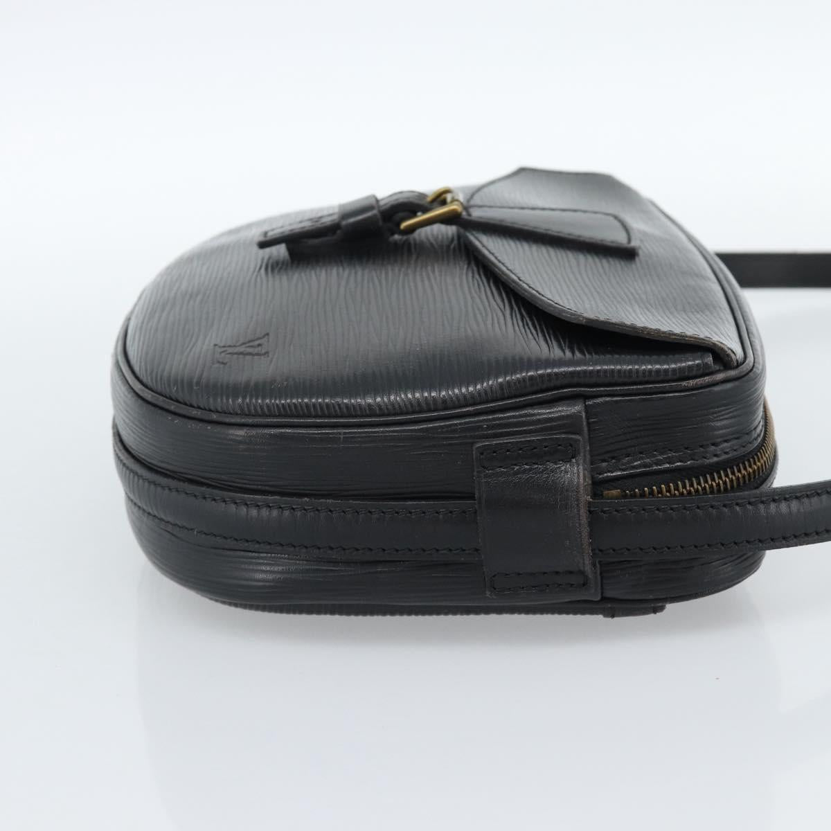 LOUIS VUITTON Epi Jeune Fille MM Shoulder Bag Black M52152 LV Auth ka4721 - Jerrillo image 4