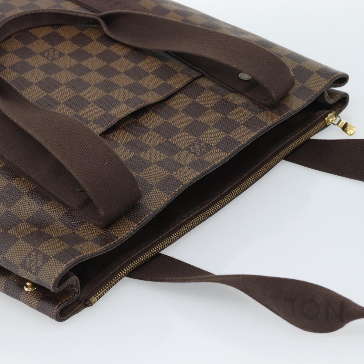 LOUIS VUITTON Damier Ebene Kababobur Tote Bag N52006 LV Auth ka4745 - Jerrillo image 6