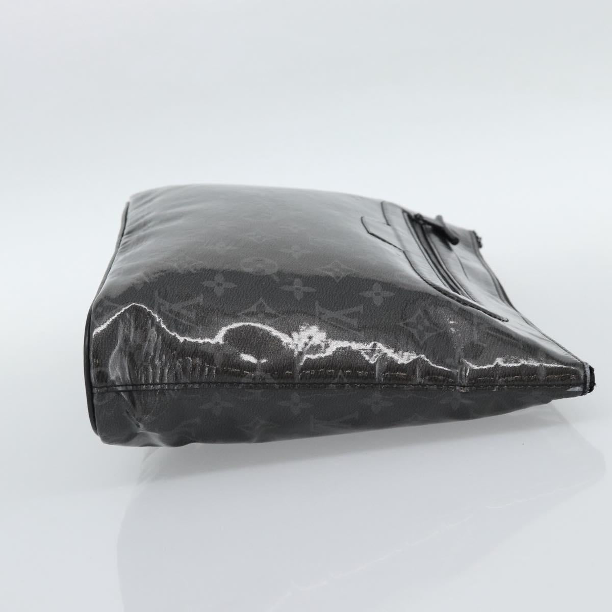 LOUIS VUITTON Monogram Eclipse Glaze Pochette Cosmos Black M63373 Auth ka4815 - Jerrillo image 4