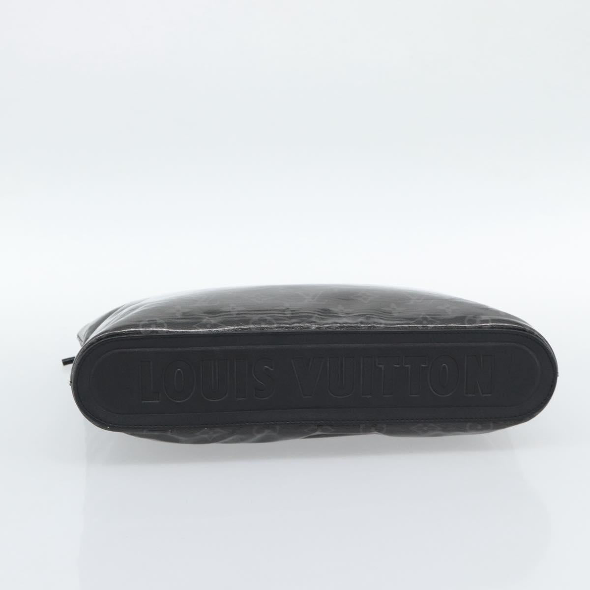 LOUIS VUITTON Monogram Eclipse Glaze Pochette Cosmos Black M63373 Auth ka4815 - Jerrillo image 6