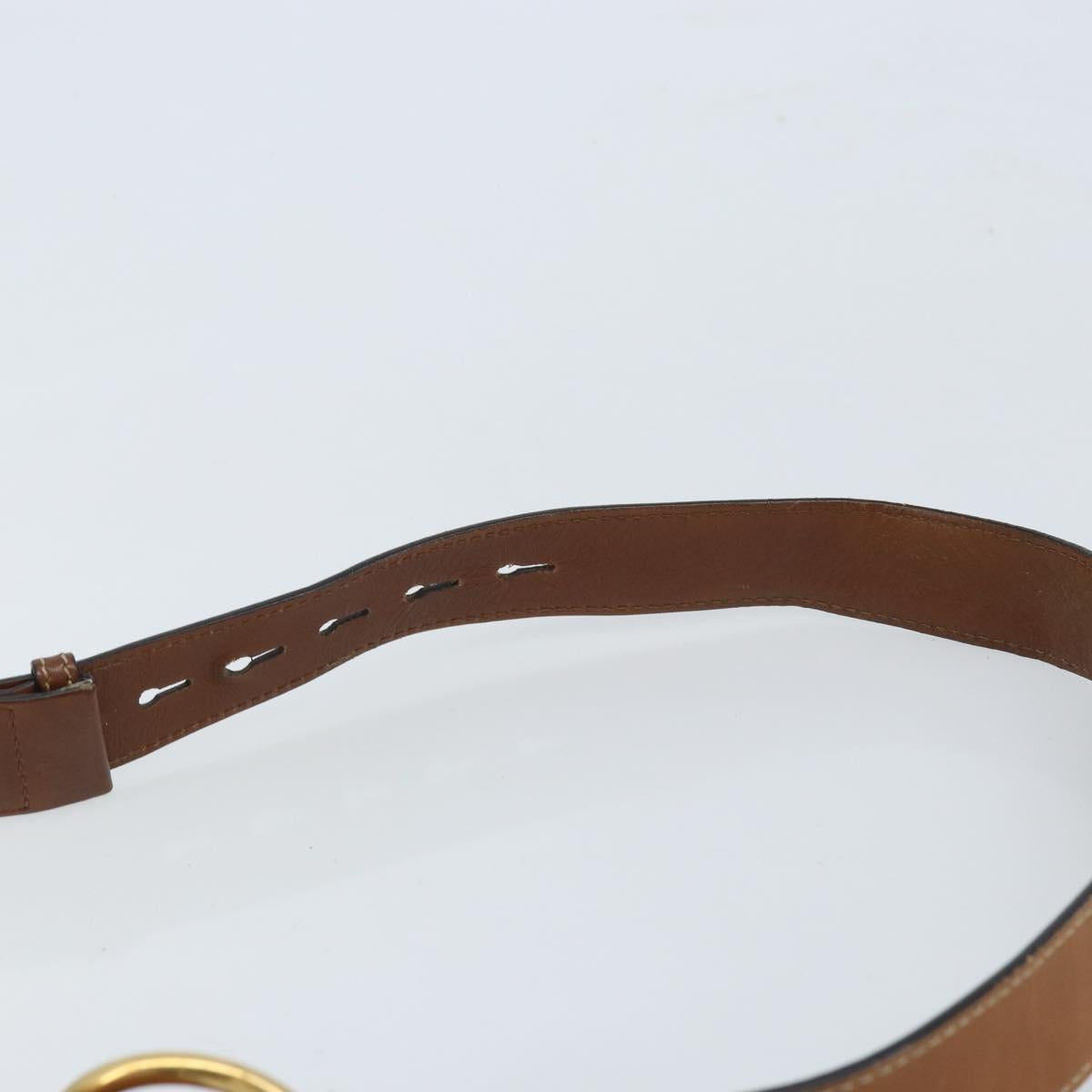 GUCCI Shoulder Bag Leather Brown Gold 409154 Auth mr2049 - Jerrillo image 8