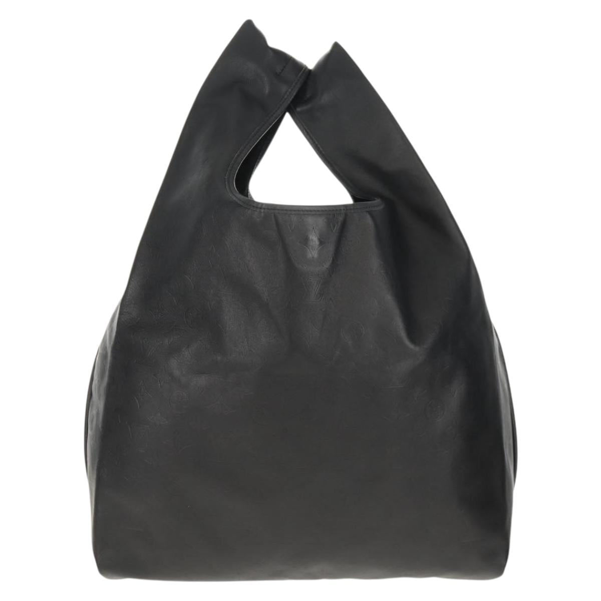 LOUIS VUITTON Monogram Shadow Tote Bag Black M43679 LV Auth TR218 - Jerrillo image 2