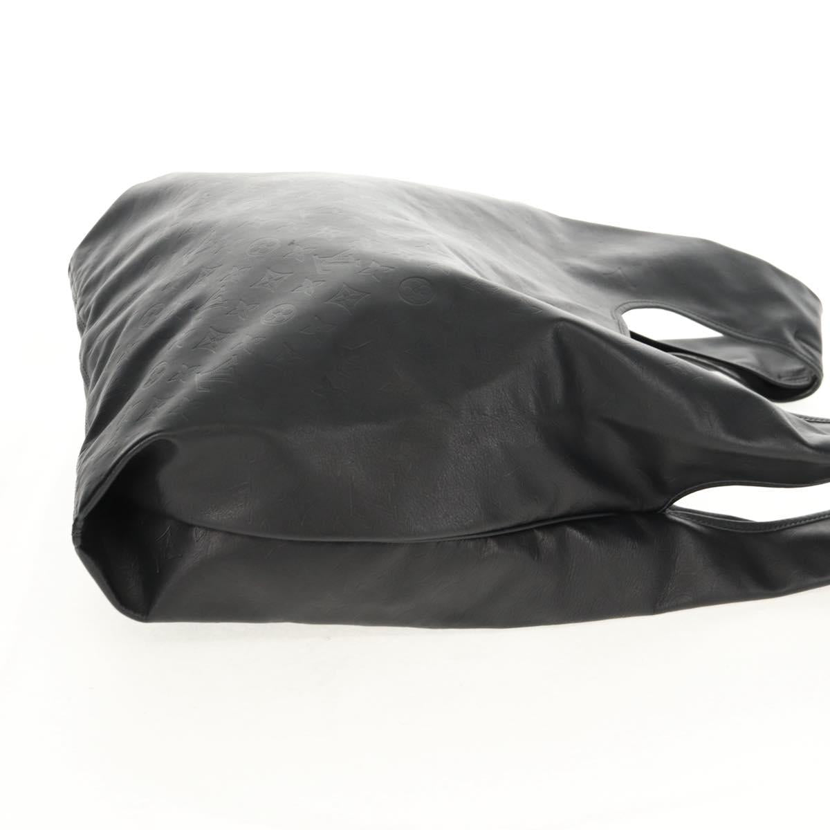 LOUIS VUITTON Monogram Shadow Tote Bag Black M43679 LV Auth TR218 - Jerrillo image 4
