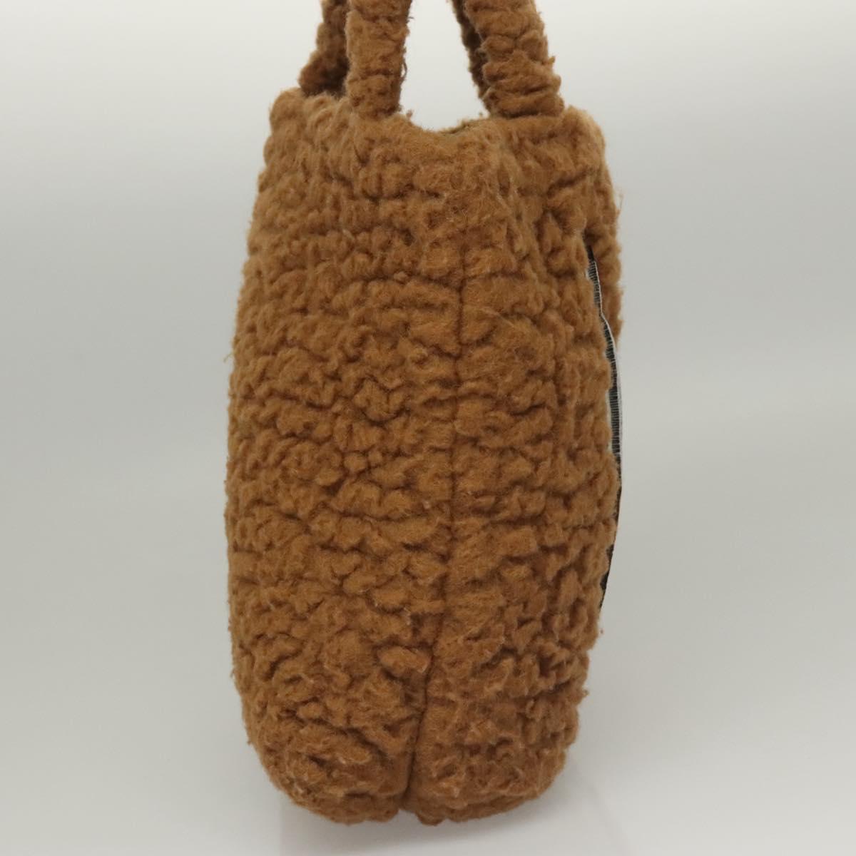 GUCCI Jetsons Collaboration Hand Bag Wool Brown 752175 Auth yk17895 - Jerrillo image 4