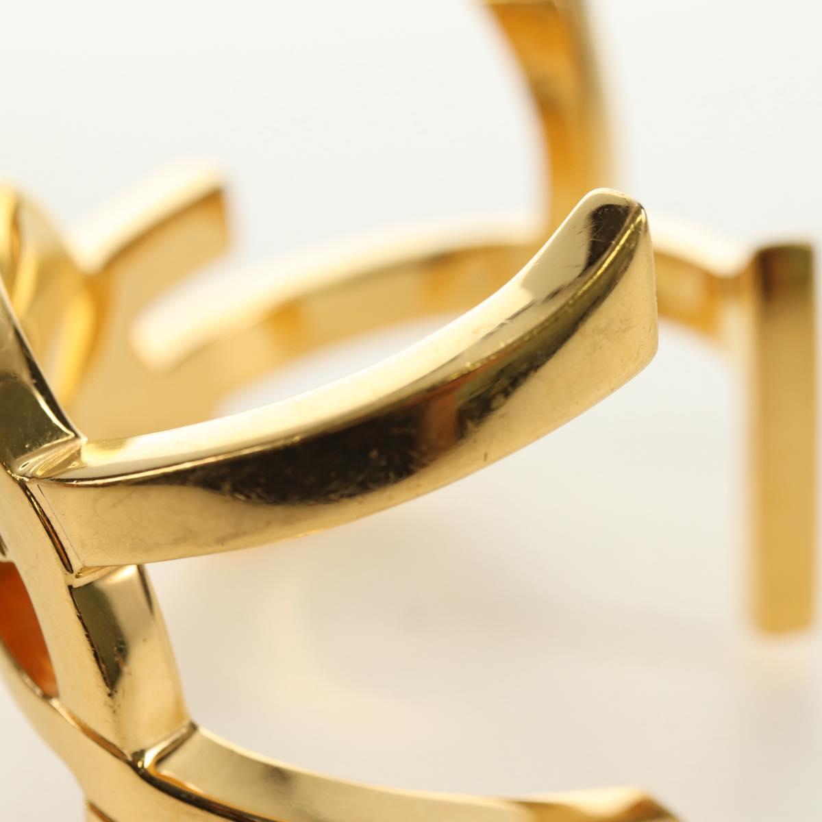 SAINT LAURENT Cassandra Bracelet metal Gold Auth yk20367M - Jerrillo image 6